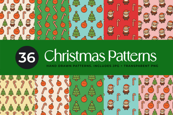36 Kawaii Christmas Patterns Cute Holi: A Designer’s Guide to Festive Charm