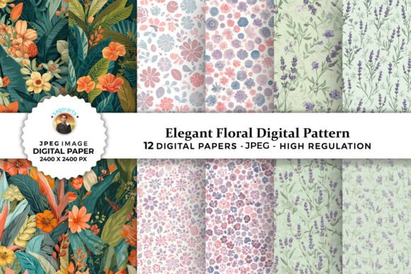 Elegant Floral Digital Patterns: A Comprehensive Evaluation for Crafters and Designers