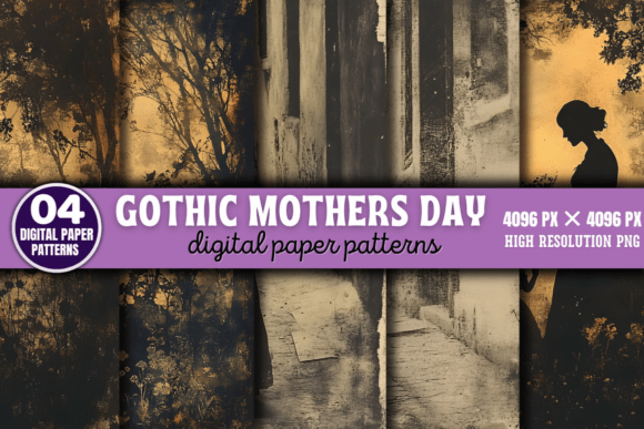 Elevate Your Dark Aesthetic: The Ultimate Guide to Gothic Mothers Day Digital Patterns 6