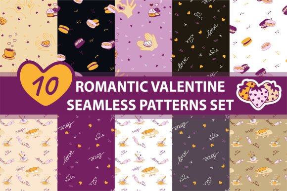 Evaluating the Romantic Valentine Seamless Patterns Set for Creative Projects