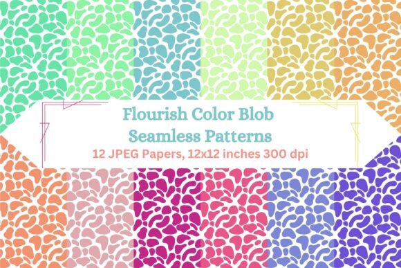 Flourish Color Blob Seamless Patterns: A Practical Review for Designers