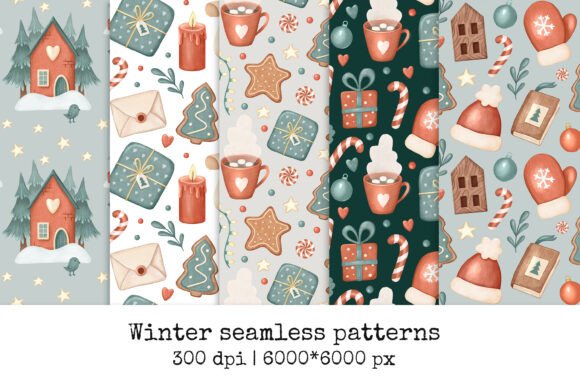 The Strategic Advantage of Winter Christmas Seamless Patterns for Modern Creators and Brands