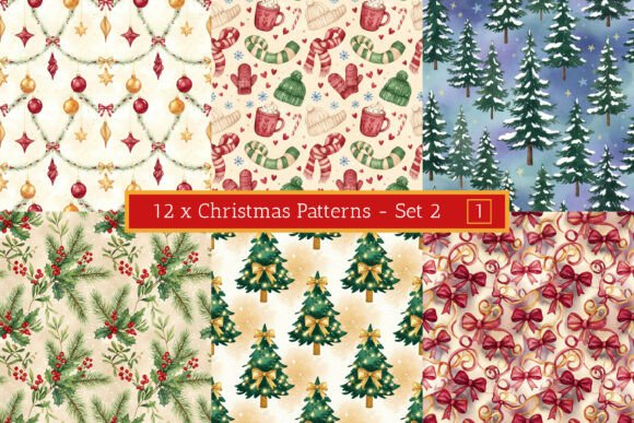 The Ultimate Christmas Digital Patterns: A Strategic Asset for Festive Branding and Design