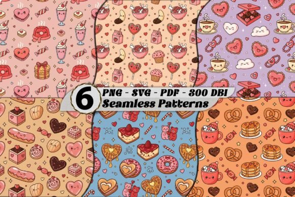 Unlocking Creativity with the Kawaii Valentine Sweets Patterns Bundle